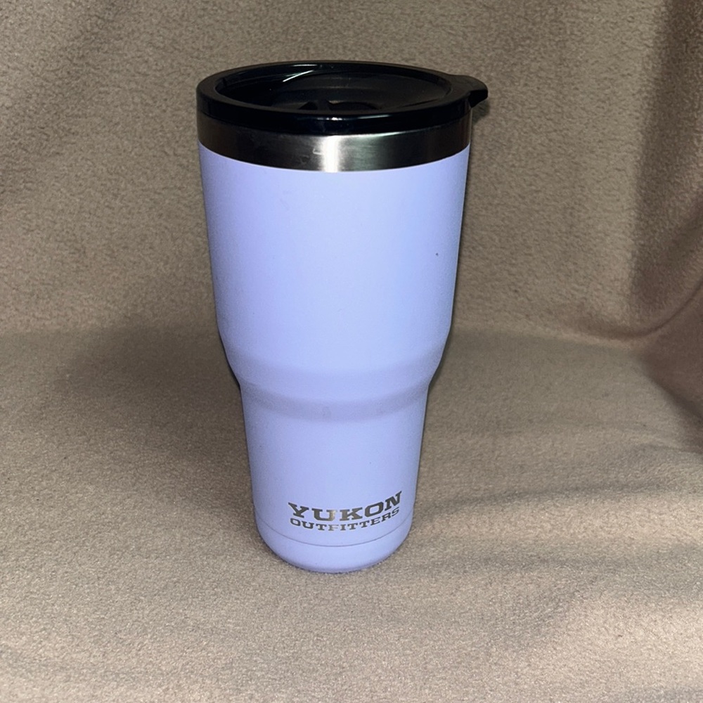 Lavender Yukon outfitters purple light thermos tumbler